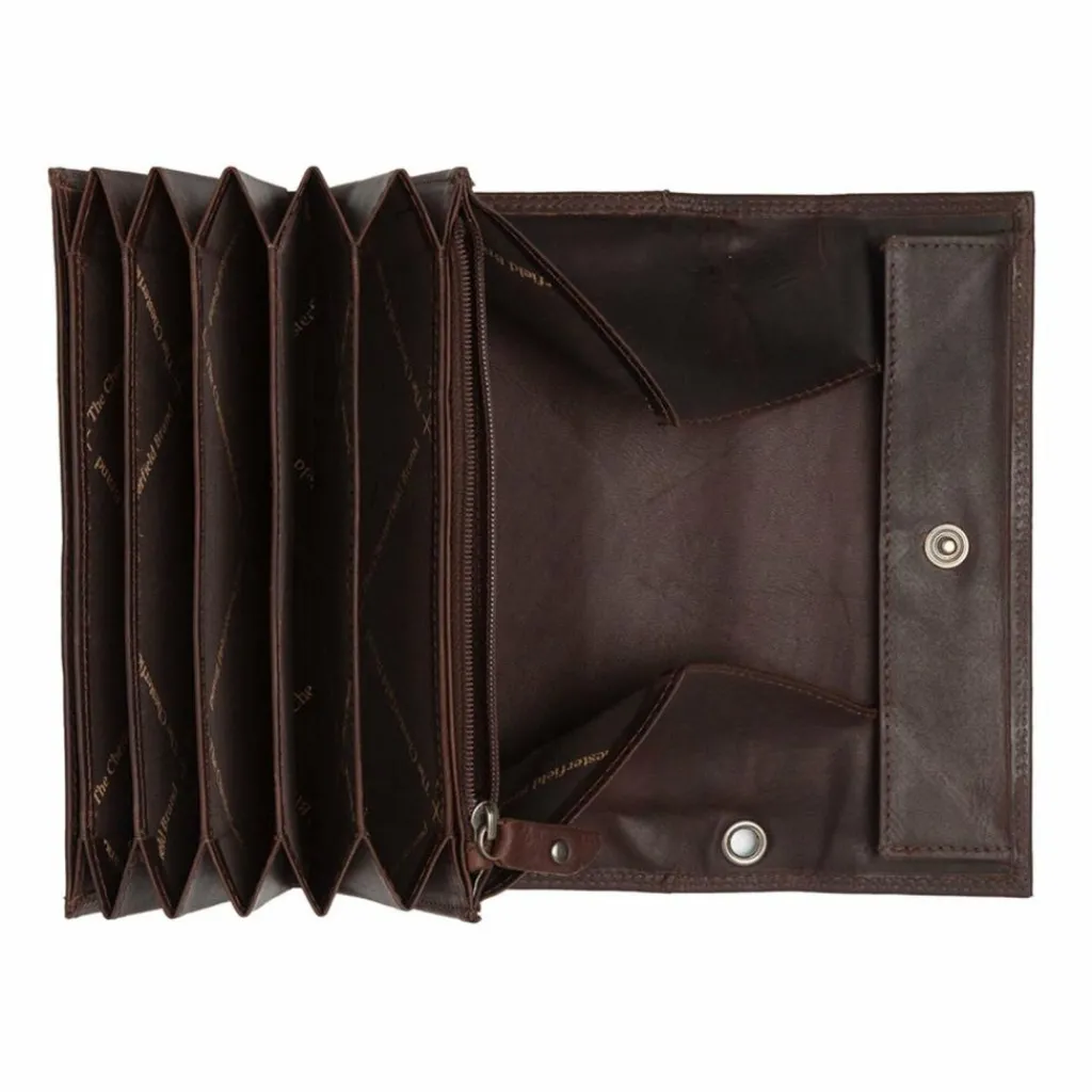 The Chesterfield Brand Damengeldbörsen Querformat<Grenada Geldbörse RFID Schutz Leder 18 cm brown