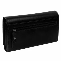 The Chesterfield Brand Damengeldbörsen Querformat<Hampton Geldbörse RFID Schutz Leder 18 cm schwarz