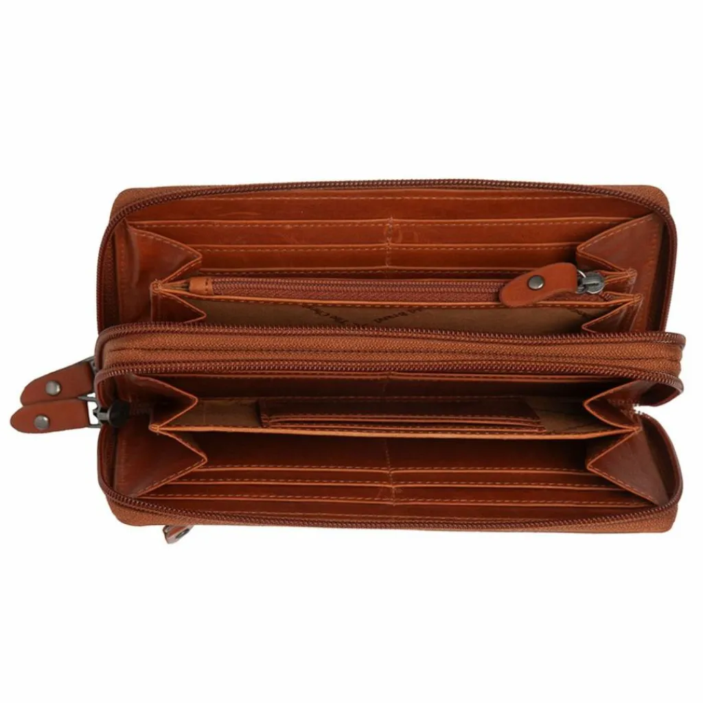 Clearance The Chesterfield Brand Hadley Geldbörse RFID Schutz Leder 19 cm cognac