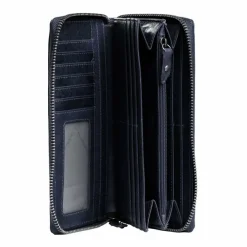 The Chesterfield Brand Damengeldbörsen Querformat<Havana Geldbörse RFID Schutz Leder 19 cm navy