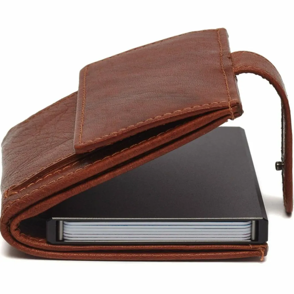 The Chesterfield Brand Herrengeldbörsen Hochformat<Hannover Geldbörse RFID Schutz Leder 7 cm cognac
