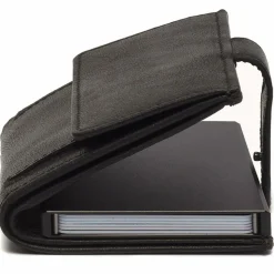 New The Chesterfield Brand Hannover Geldbörse RFID Schutz Leder 7 cm black