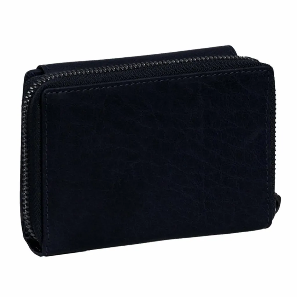 The Chesterfield Brand Damengeldbörsen Querformat<Hanoi Geldbörse RFID Schutz Leder 14.5 cm navy