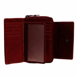 Outlet The Chesterfield Brand Hanoi Geldbörse RFID Schutz Leder 14.5 cm rot