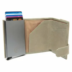 The Chesterfield Brand Herrengeldbörsen Querformat<Iriona Geldbörse RFID Schutz Leder 7.5 cm ocean blue