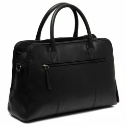 Sale The Chesterfield Brand Layton Schultertasche Leder 35 cm black
