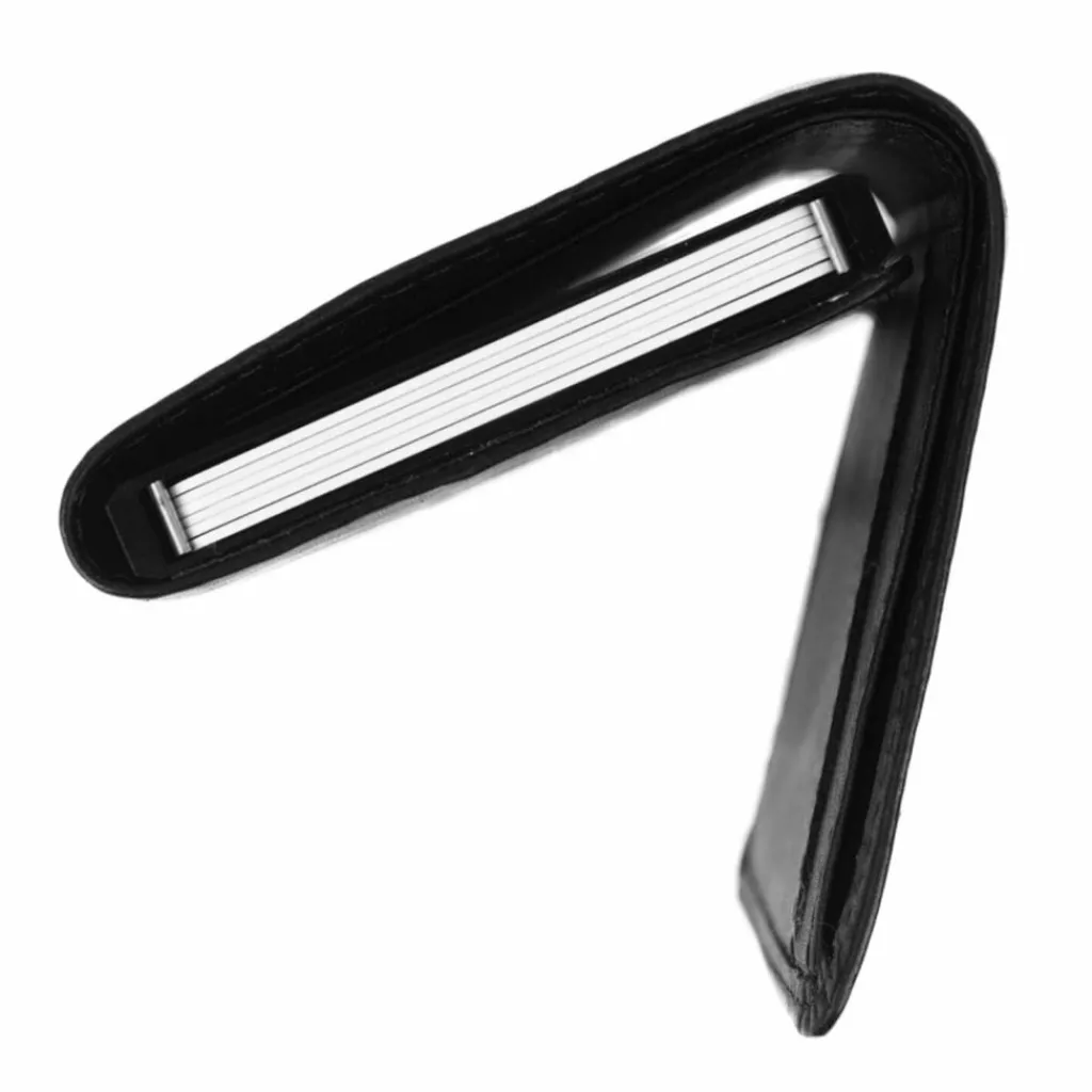 New The Chesterfield Brand Lancaster Kreditkartenetui RFID Schutz Leder 7 cm schwarz