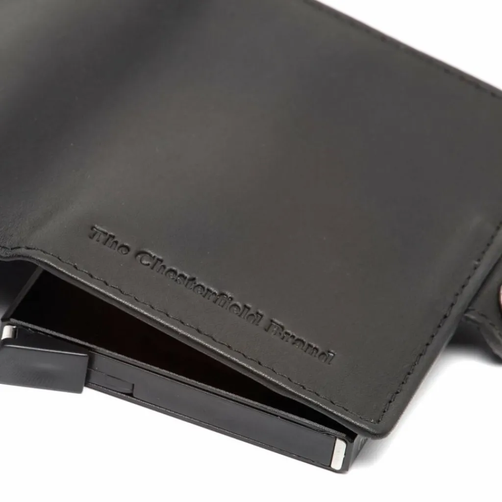 The Chesterfield Brand Visitenkartenetuis<Lagos Kreditkartenetui RFID Schutz Leder 6.5 cm black