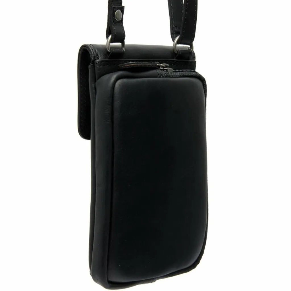 The Chesterfield Brand Langley Handytasche Leder 11 cm black