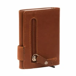 The Chesterfield Brand Visitenkartenetuis<Leicester Kreditkartenetui RFID Schutz Leder 7 cm cognac