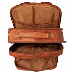 Clearance The Chesterfield Brand Lennox Business-Rucksack Leder 42 cm Laptopfach cognac