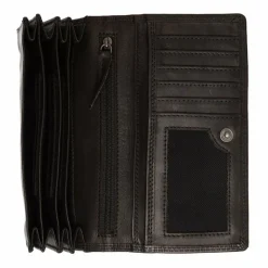 Outlet The Chesterfield Brand Lentini Geldbörse Leder 18 cm black