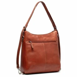 Clearance The Chesterfield Brand Letizia Schultertasche Leder 32 cm cognac