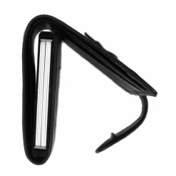 Hot The Chesterfield Brand Leicester Kreditkartenetui RFID Schutz Leder 7 cm schwarz