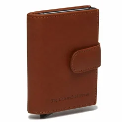 The Chesterfield Brand Visitenkartenetuis<Leipzig Kreditkartenetui RFID Schutz Leder 7.5 cm cognac