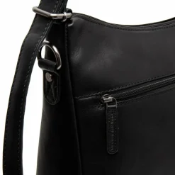 The Chesterfield Brand Schultertaschen<Letizia Schultertasche Leder 32 cm black