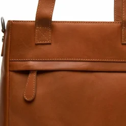 The Chesterfield Brand Schultertaschen<Lingfield Schultertasche Leder 24 cm cognac
