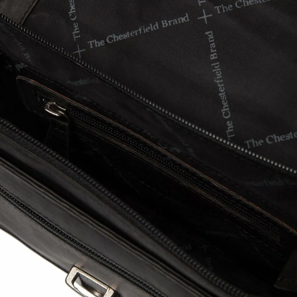 The Chesterfield Brand Herrentaschen<Lucca Herrentasche Leder 22.5 cm black