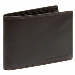 The Chesterfield Brand Herrengeldbörsen Querformat<Lynnwood Geldbörse RFID Schutz Leder 11 cm brown