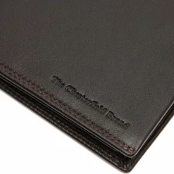 The Chesterfield Brand Herrengeldbörsen Querformat<Lynnwood Geldbörse RFID Schutz Leder 11 cm brown