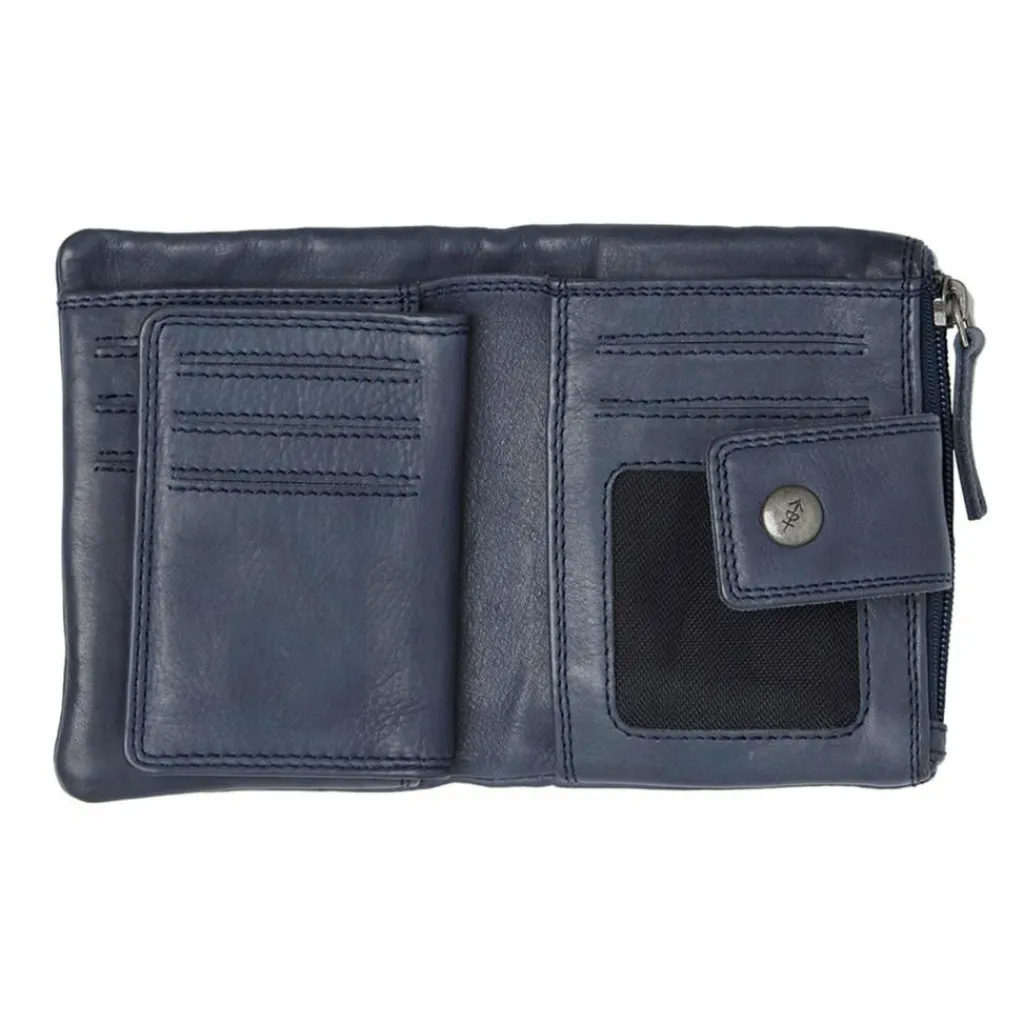 Best The Chesterfield Brand Mavona Geldbörse Leder 10 cm navy
