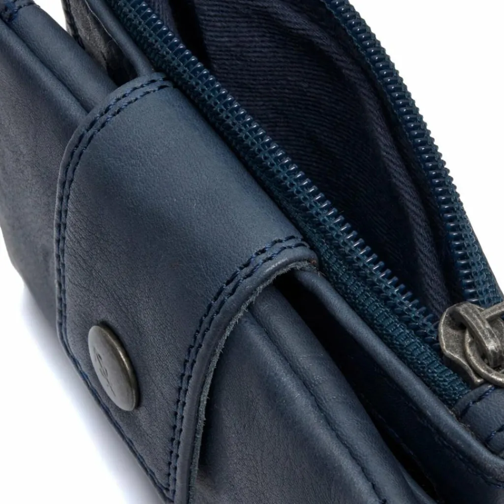 Best The Chesterfield Brand Mavona Geldbörse Leder 10 cm navy