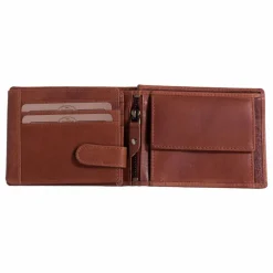 The Chesterfield Brand Herrengeldbörsen Querformat<Marion Geldbörse RFID Schutz Leder 12 cm cognac