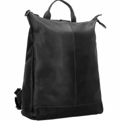 The Chesterfield Brand Lederrucksäcke|Daypacks<Manchester Daypack Leder 40 cm zwart