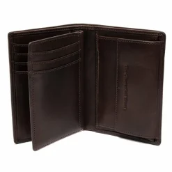 The Chesterfield Brand Herrengeldbörsen Hochformat|Damengeldbörsen Hochformat<Manerba Geldbörse RFID Schutz Leder 9.5 cm brown