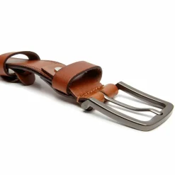 Herren The Chesterfield Brand Manovo Gürtel Leder