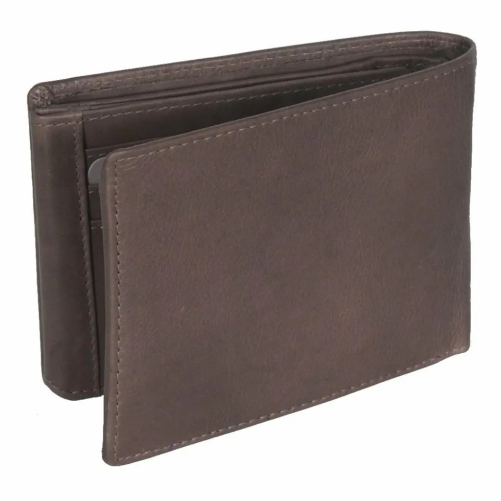 The Chesterfield Brand Herrengeldbörsen Querformat<Marion Geldbörse RFID Schutz Leder 12 cm brown