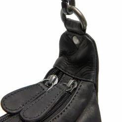 The Chesterfield Brand Schultertaschen<Mirave Schultertasche Leder 25 cm black