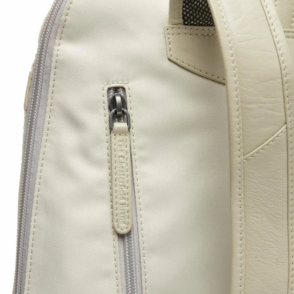 Clearance The Chesterfield Brand Nesna City Rucksack 26 cm off white