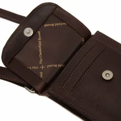 The Chesterfield Brand Handytaschen<Nebra Handytasche Leder 12 cm brown