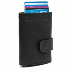 The Chesterfield Brand Herrengeldbörsen Querformat<Nivala Geldbörse RFID Schutz Leder 7.5 cm black