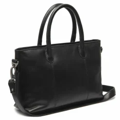 New The Chesterfield Brand Novum Shopper Tasche Leder 34 cm black