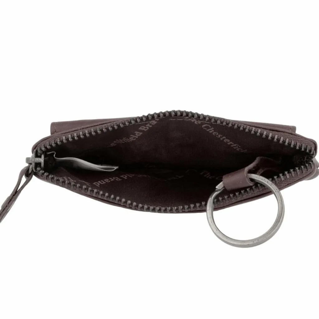 New The Chesterfield Brand Oliver Schlüsseletui Leder 12 cm bruin