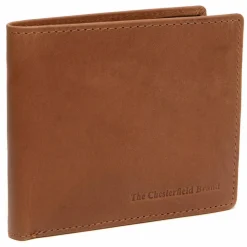 New The Chesterfield Brand Orleans Geldbörse RFID Schutz Leder 11 cm cognac