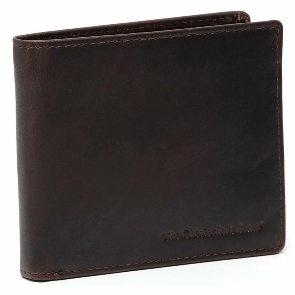 Best The Chesterfield Brand Orleans Geldbörse RFID Schutz Leder 11 cm braun