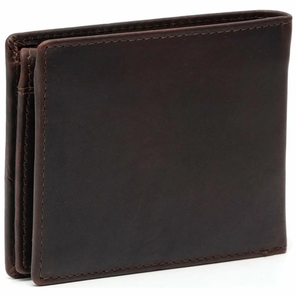 Best The Chesterfield Brand Orleans Geldbörse RFID Schutz Leder 11 cm braun
