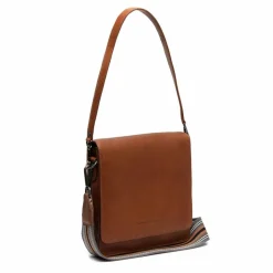 The Chesterfield Brand Schultertaschen<Osuna Schultertasche Leder 22 cm cognac