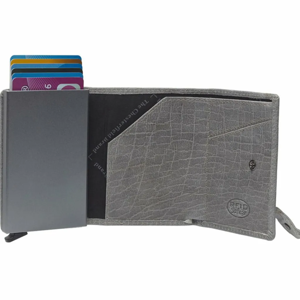 The Chesterfield Brand Paris Kreditkartenetui RFID Schutz Leder 7 cm