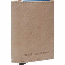 The Chesterfield Brand Paris Kreditkartenetui RFID Schutz Leder 7 cm