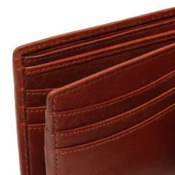 Clearance The Chesterfield Brand Positano Geldbörse RFID Schutz Leder 11 cm cognac