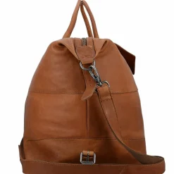 New The Chesterfield Brand Portsmouth Weekender Reisetasche Leder 53 cm cognac