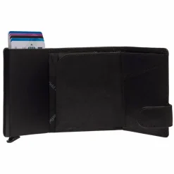 The Chesterfield Brand Visitenkartenetuis<Portland Kreditkartenetui RFID Schutz Leder 7 cm schwarz