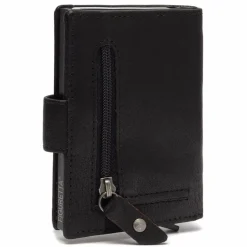 Discount The Chesterfield Brand Prague Kreditkartenetui RFID Schutz Leder 7 cm schwarz