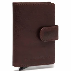 The Chesterfield Brand Prague Kreditkartenetui RFID Schutz Leder 7 cm