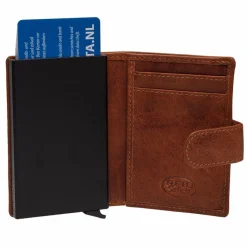 The Chesterfield Brand Visitenkartenetuis<Prague Kreditkartenetui RFID Schutz Leder 7 cm cognac