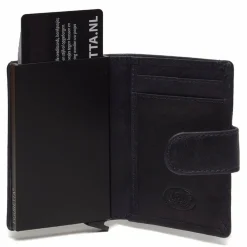 Discount The Chesterfield Brand Prague Kreditkartenetui RFID Schutz Leder 7 cm navy